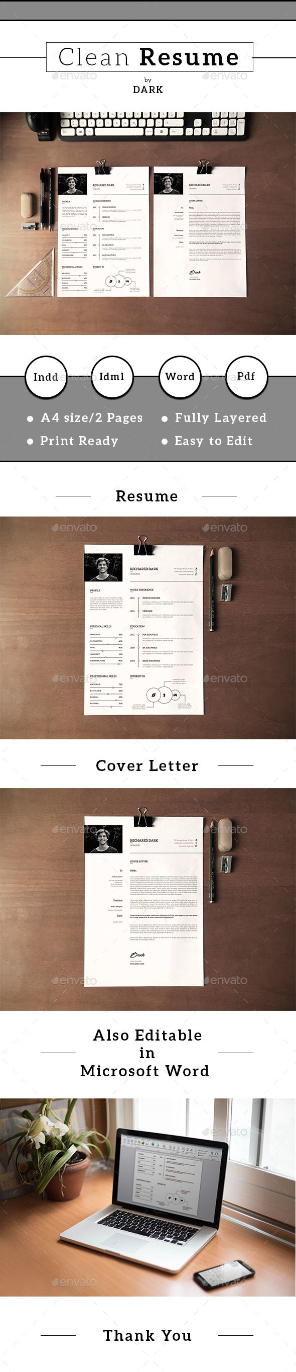 Resume/CV-V19 - Resumes Stationery