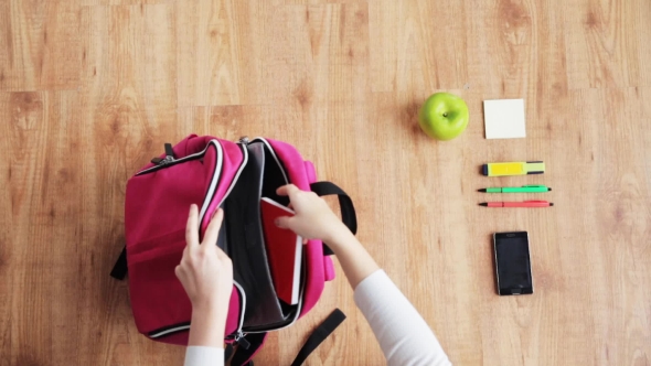 Hands Packing Schoolbag 13 alt