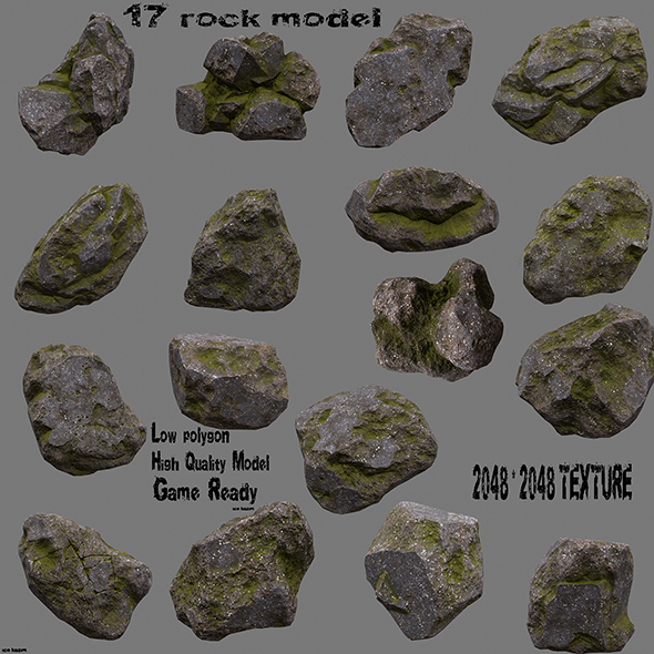 rock - 3Docean 19549868
