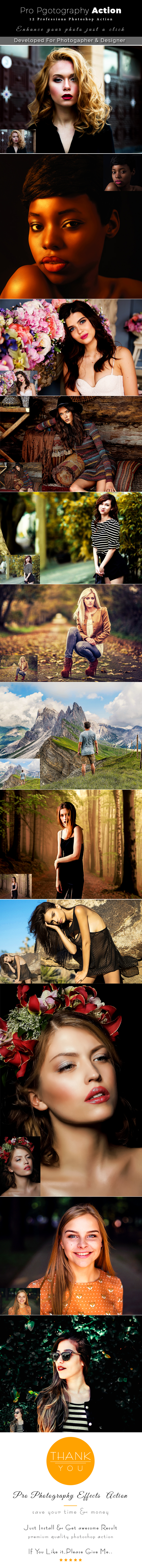 Pro Photography Action - Photo Effects Actions