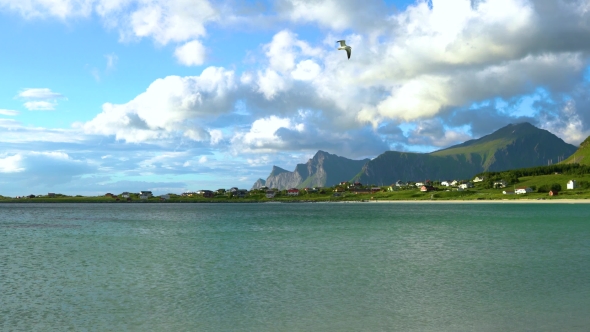 Beach Lofoten Archipelago Islands Beach alt
