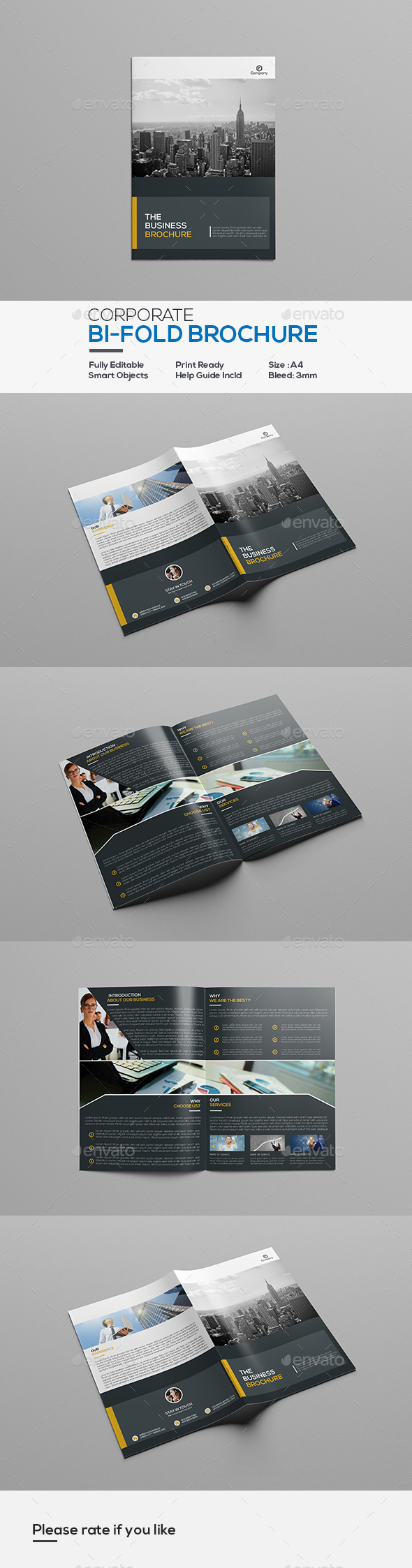 Corporate Bifold Brochure - Corporate Brochures