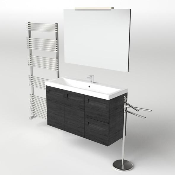 Washbasin Set 1 - 3DOcean Item for Sale