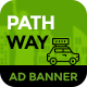 PathWay Travel Animated html5 Google web Banner