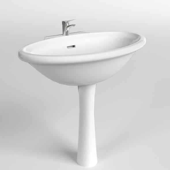 Washbasin - 3DOcean Item for Sale