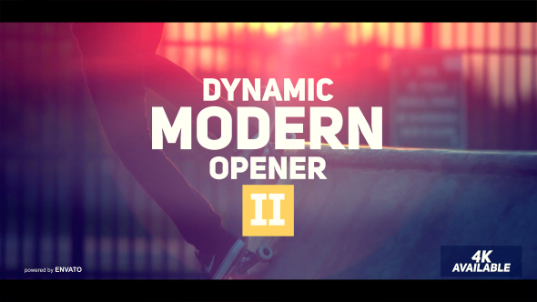 Dynamic Modern Opener - VideoHive 19553339
