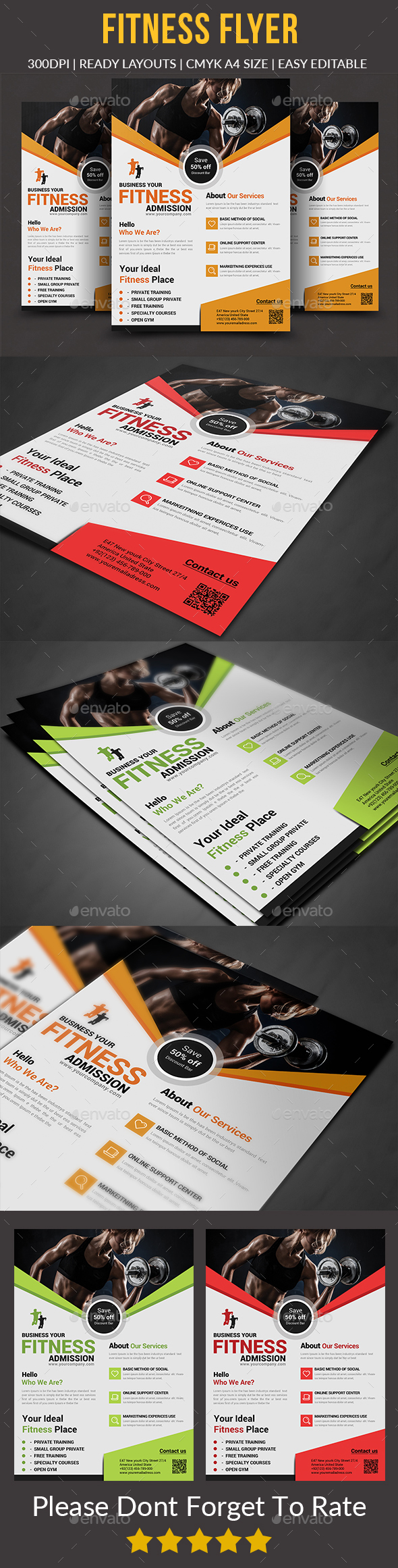 Fitness Flyer - Sports Events