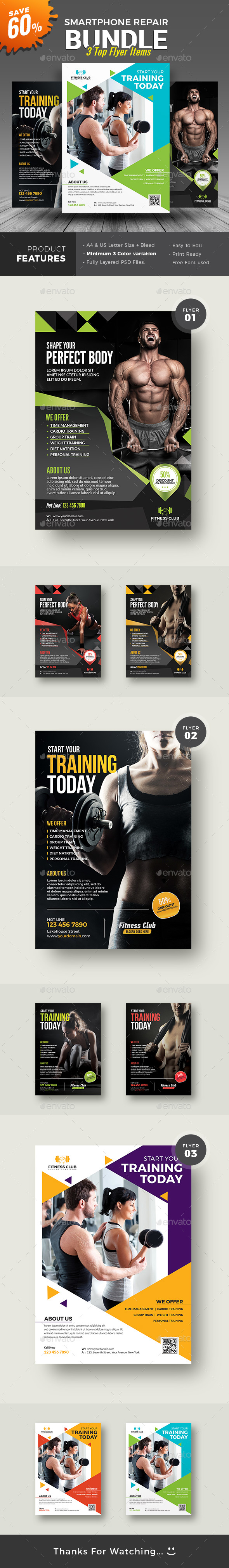 Fitness Flyer - Sports Events
