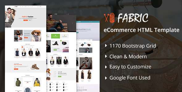 Fabric - Bootstrap - ThemeForest 19460856