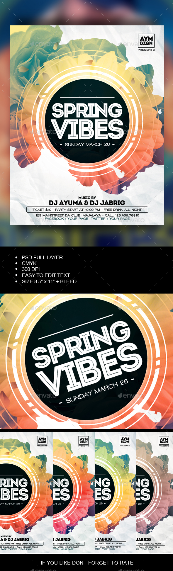 Spring Vibes Flyer