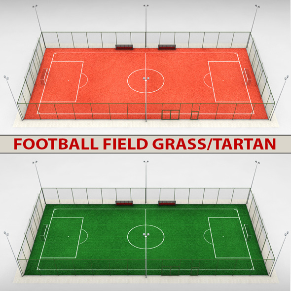 Football soccer stadium - 3Docean 19558105