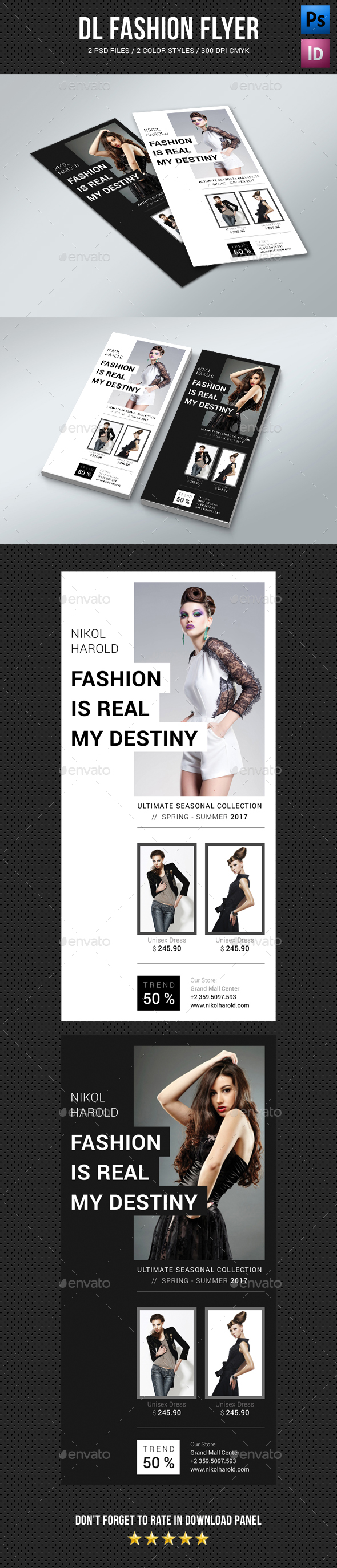 DL Fashion Flyer 02 - Commerce Flyers