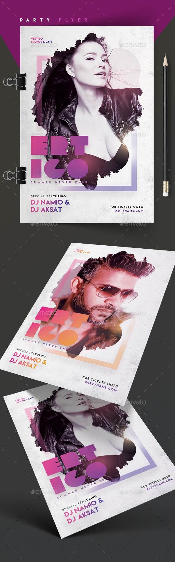 Ertigo Party Flyer - Clubs & Parties Events