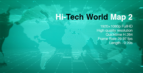 Hi-Tech World Map 2 alt