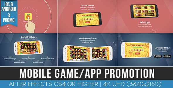 Mobile GameApp Promotion - VideoHive 19559970