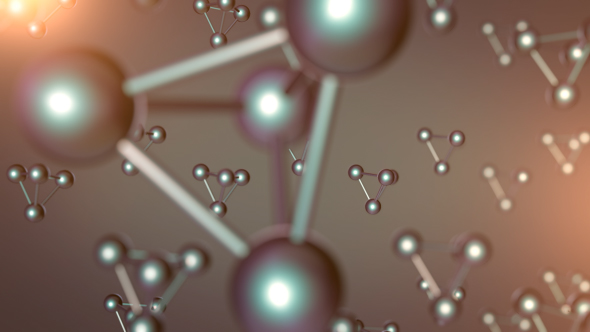 Molecule Bubbles Background