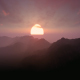Time-lapse Sunset Foggy Mountain - VideoHive Item for Sale