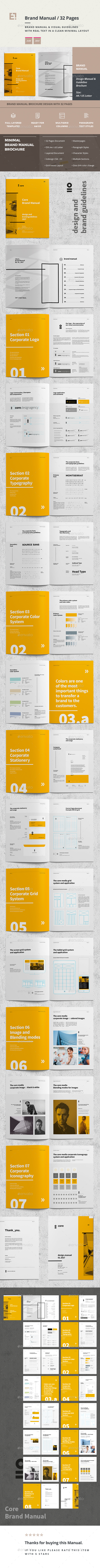 Brand Manual - Corporate Brochures