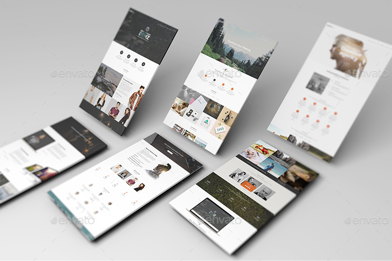 web mockup