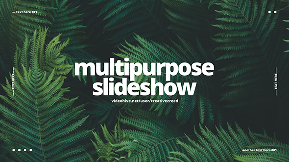 Multipurpose Slideshow / Dynamic Opener / Positive Photo Album / Travel and Journey