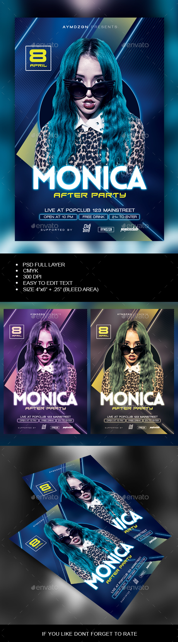 After Party Flyer - Clubs & Parties Events