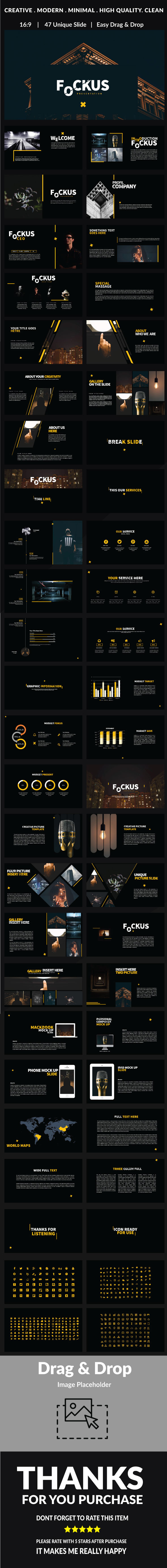 Fockus - Keynote Presentation - Keynote Templates Presentation Templates