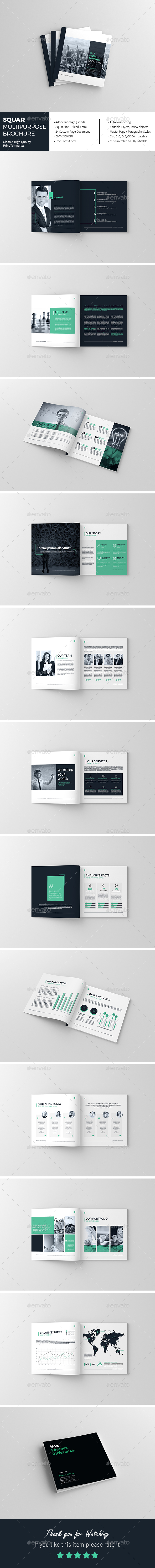 Squar Multi-Purpose Brochure - Corporate Brochures
