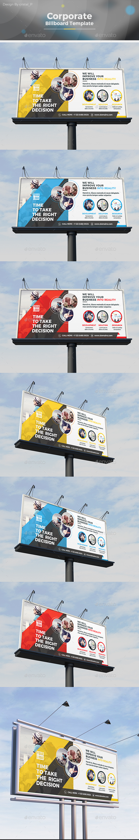 Billboard Template - Signage Print Templates