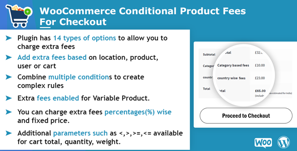 WooCommerce Conditional Product Fees For Checkout - CodeCanyon Item for Sale