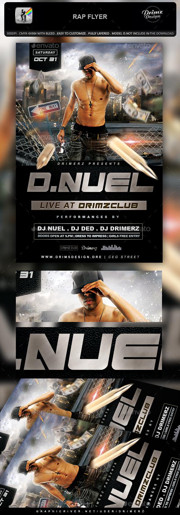 Rap Flyer - Events Flyers