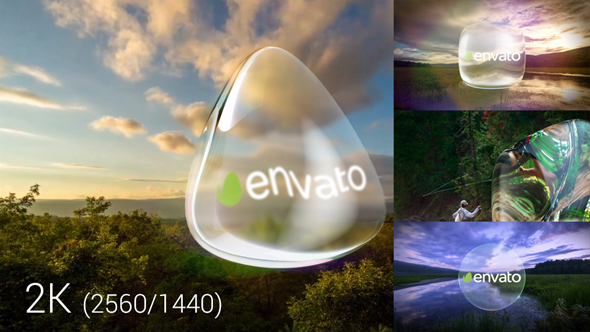 Glass Logo And - VideoHive 19566455