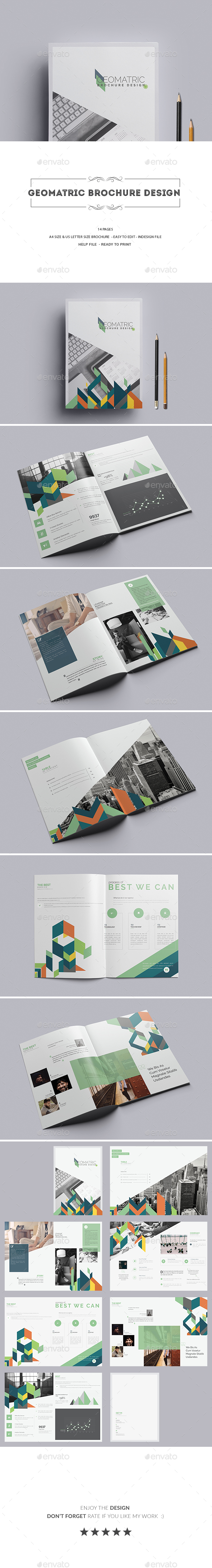 Geomatric Brochure Design - Corporate Brochures