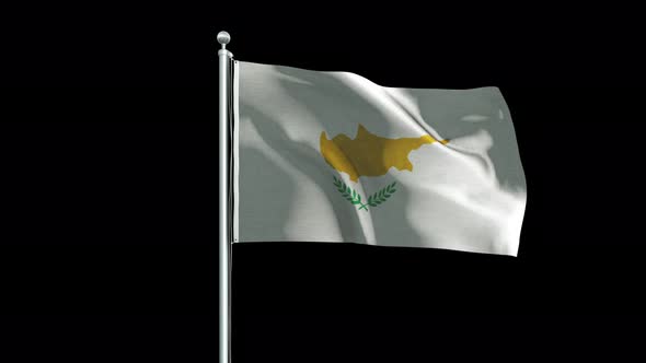 Cyprus Flag Big