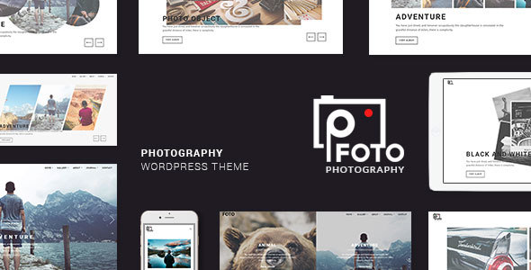 Foto - Photography WordPress Themes for Photographers - Photography Creative
