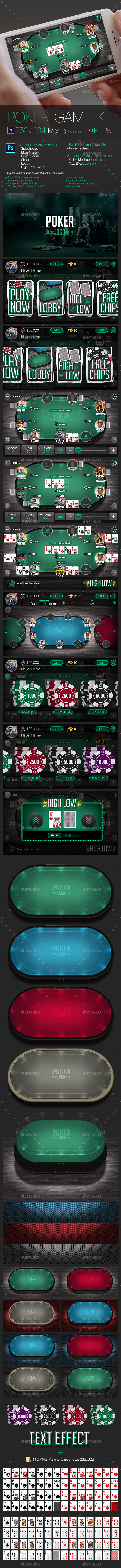 Poker Game Kit - Game Kits Game Assets