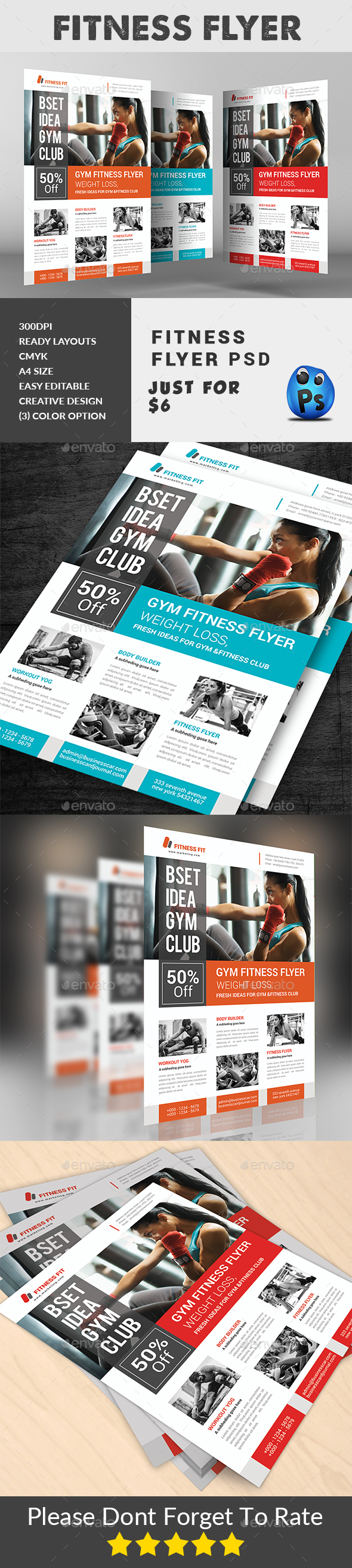 Fitness Flyer - Corporate Flyers