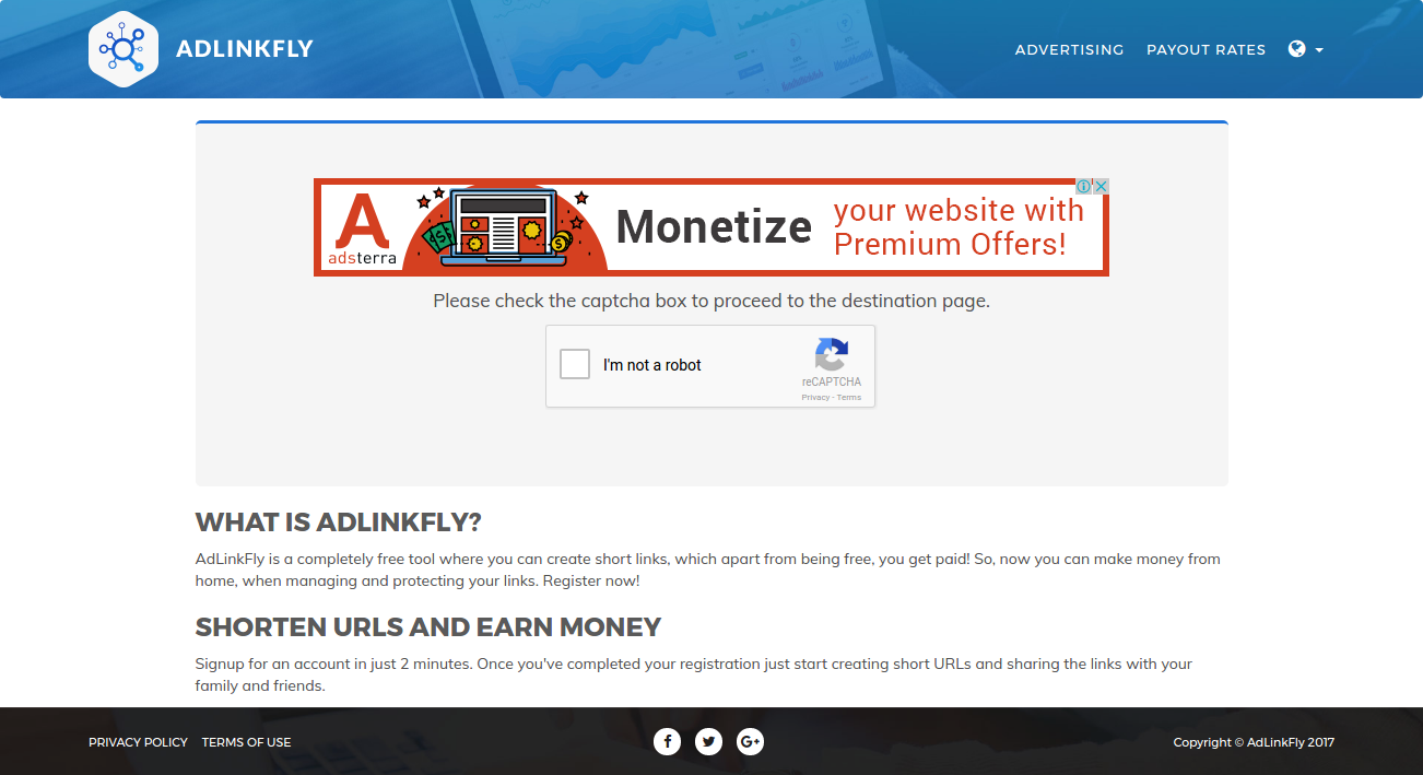 AdLinkFly - Gana dinero acortando URLs 6