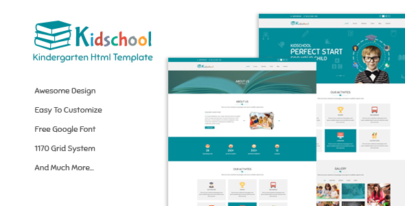 School Template for - ThemeForest 19572046