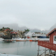 Fisherman Boats in Scandinavia Village Port - VideoHive Item for Sale