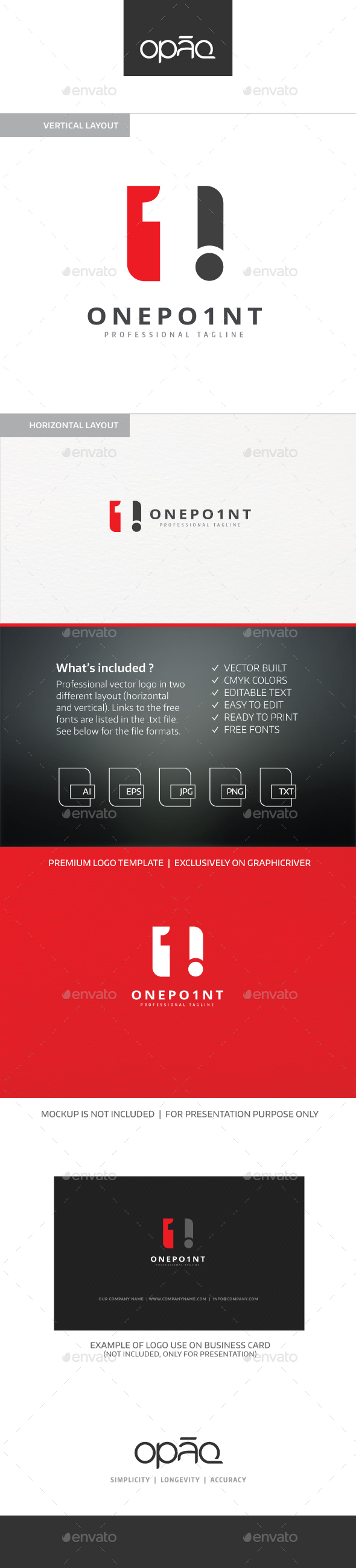 Number One Logo - Numbers Logo Templates