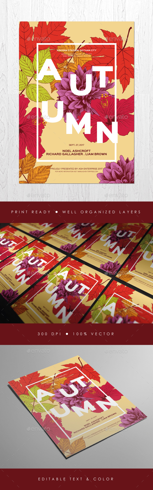 Autumn Flyer - Events Flyers