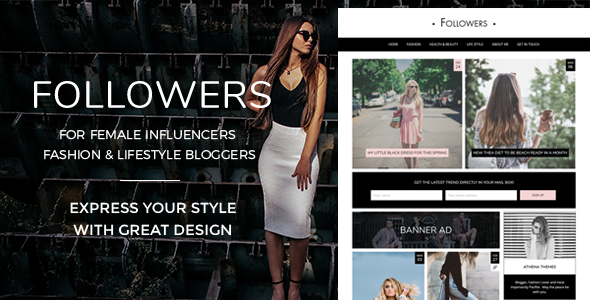 Followers - FashionLifestyle - ThemeForest 19573519