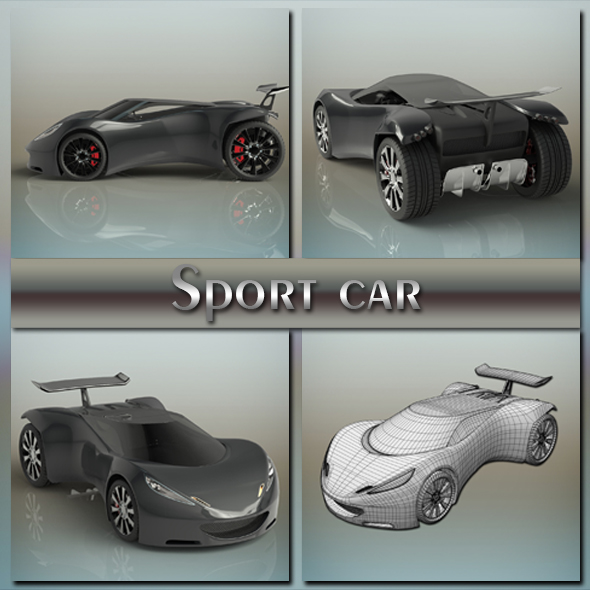 Sport car - 3Docean 19575234