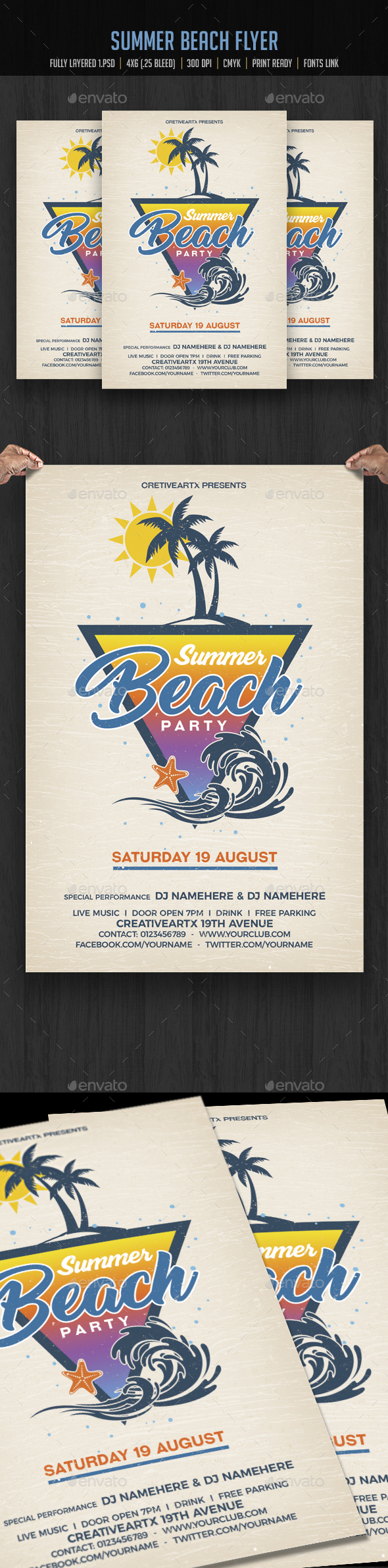 Summer Beach Party - Clubs & Parties Events