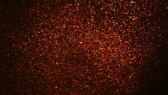 Orange Particles, Motion Graphics | VideoHive