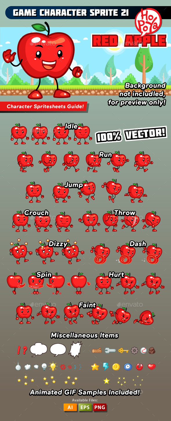 Game Character Sprite 21 - Sprites Game Assets