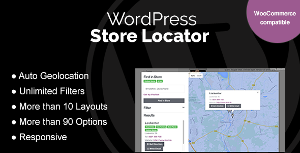 WordPress Store Locator - CodeCanyon Item for Sale