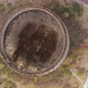 Drone Flies Over the Cooling Tower, Top View - VideoHive Item for Sale