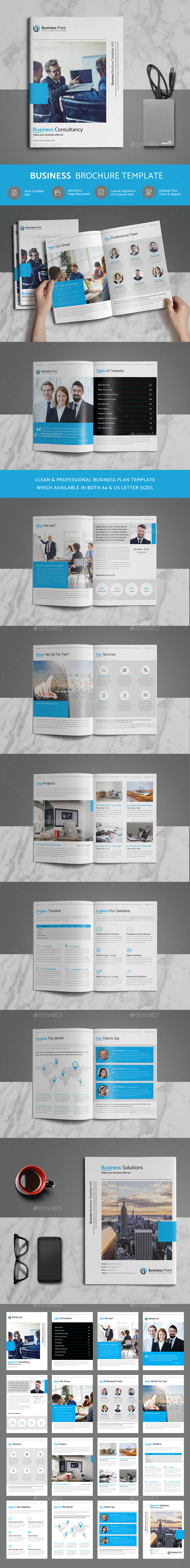 Business Brochure Template - Corporate Brochures