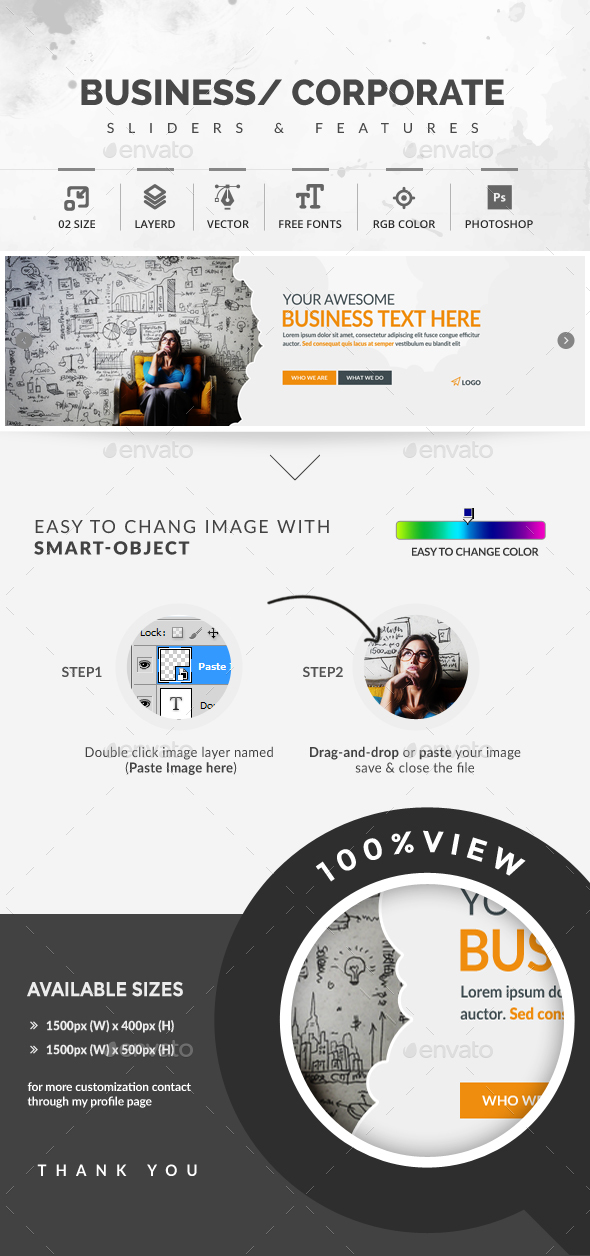 Slider - Sliders & Features Web Elements